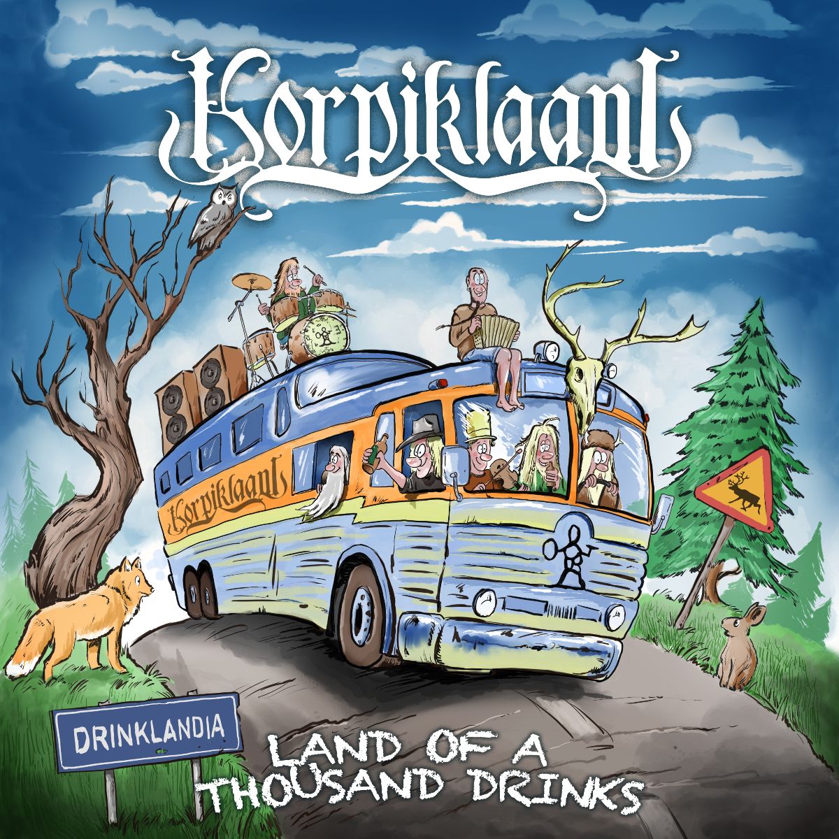 KORPIKLAANI – il nuovo singolo ‘Land Of A Thousand Drinks’ disponibile in digitale!
