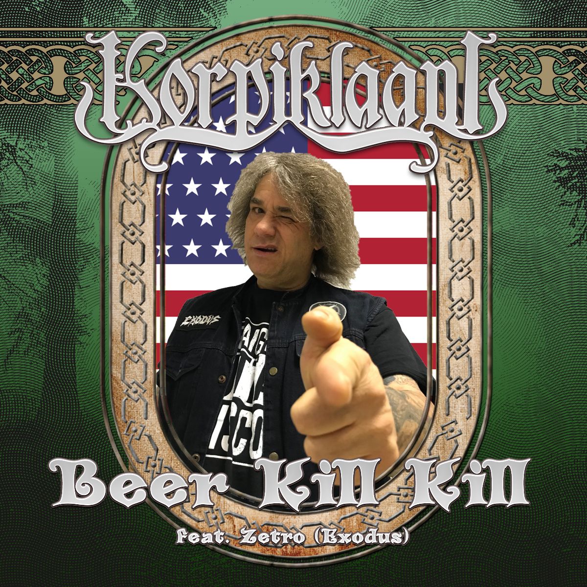 KORPIKLAANI – svelano il nuovo singolo in digitale ‘Beer Kill Kill’ [feat. Steve “Zetro” Souza | EXODUS]!