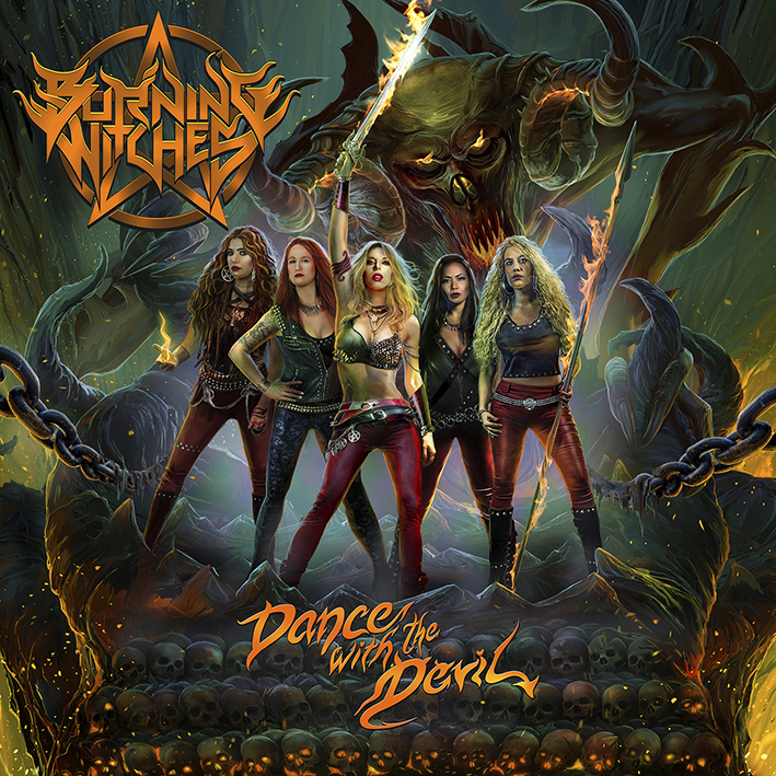 BURNING WITCHES – il nuovo singolo ‘Sea Of Lies’ – i dettagli dell’album “Dance With The Devil” & pre-ordini!