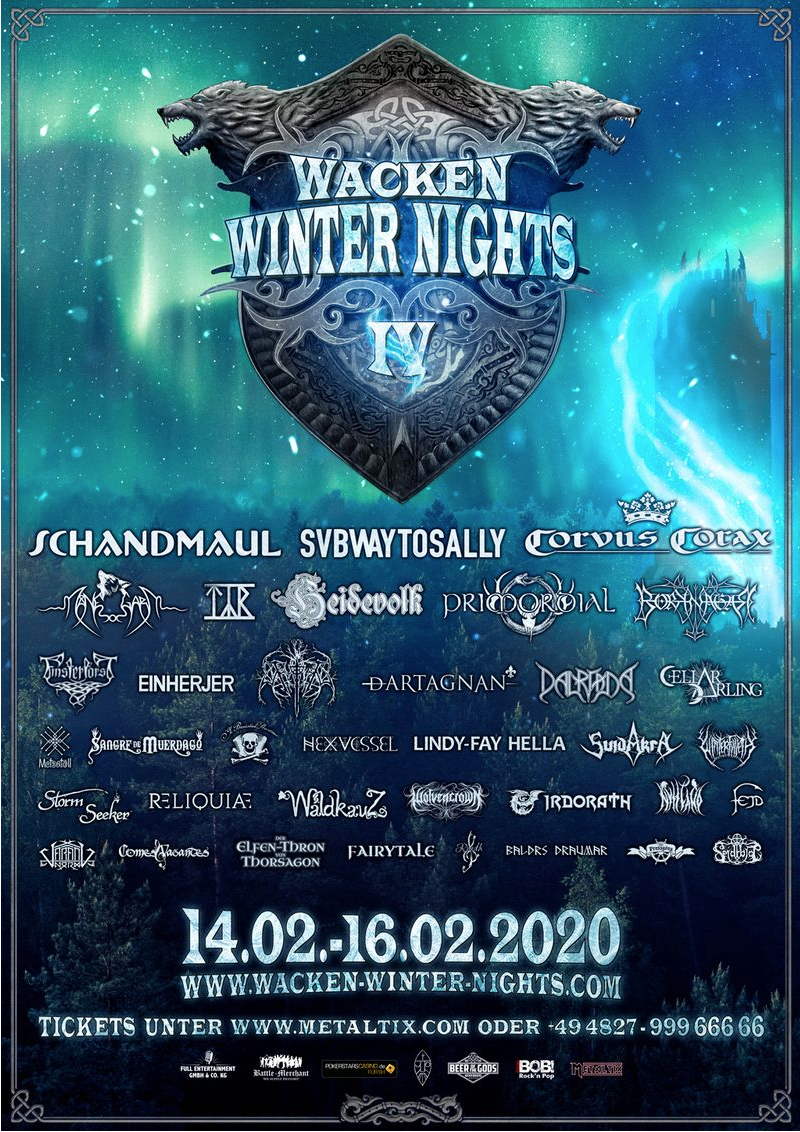 WACKEN WINTER NIGHTS IV – Svelate le ultime band e il running order completo!