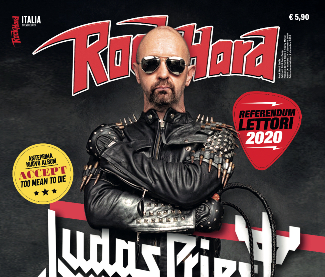 È IN EDICOLA IL NUOVO NUMERO DI ROCK HARD! – DICEMBRE 2020