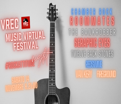 VREC MUSIC VIRTUAL FESTIVAL – parte sabato 14 novembre il festival online dell’etichetta discografica