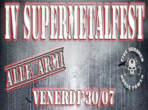 SUPERMETALFEST IV – a fine luglio con WHITE SKULL e altri a Montebello Vicentino