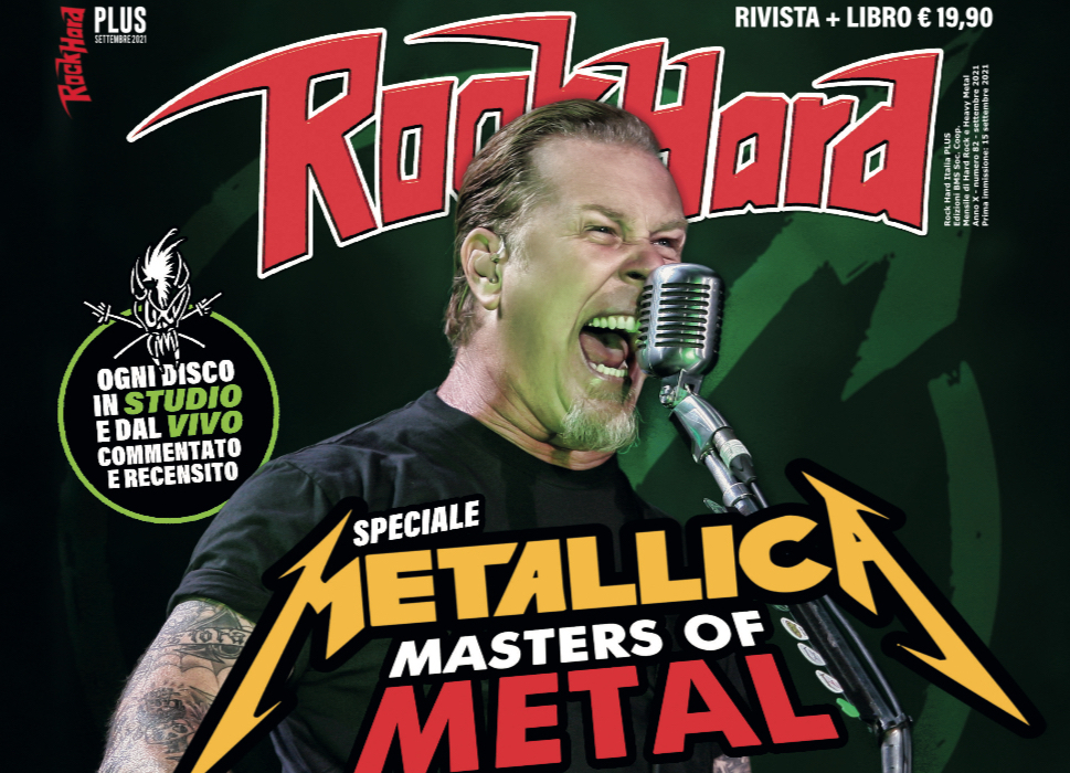 ROCK HARD PLUS! – a partire dal 15 settembre in edicola lo “Speciale Metallica” e in allegato il libro “L’Era del Metallo Pesante”; disponibile anche un “bundle” con le nuove magliette ufficiali di Rock Hard!
