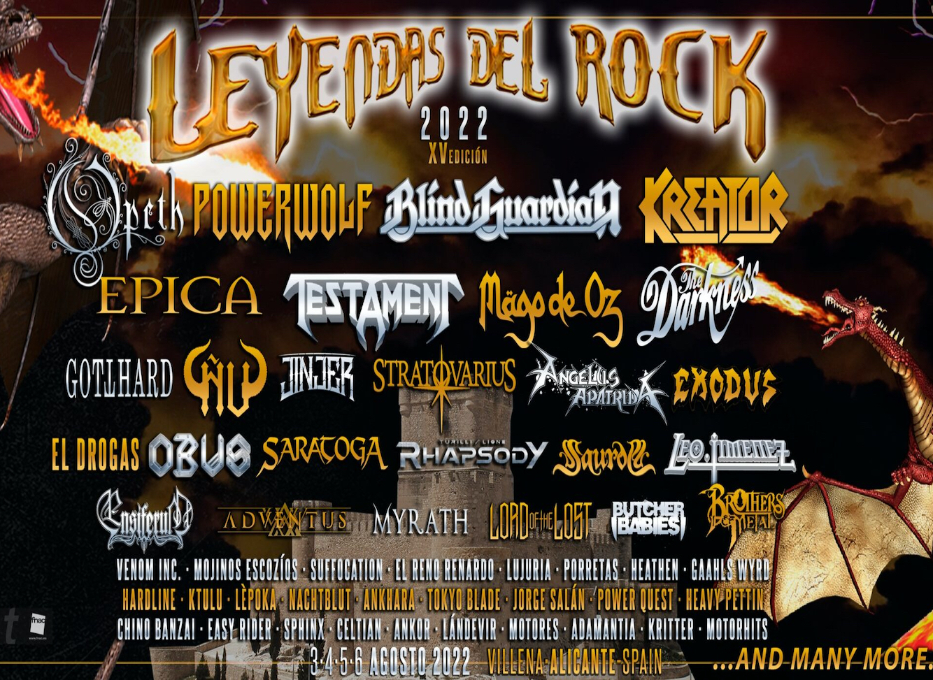 ­FESTIVAL LEYENDAS DEL ROCK – il nostro live report!