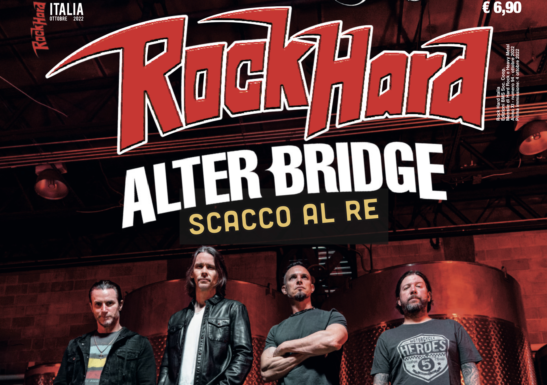 È IN EDICOLA IL NUOVO NUMERO DI ROCK HARD! – OTTOBRE 2022