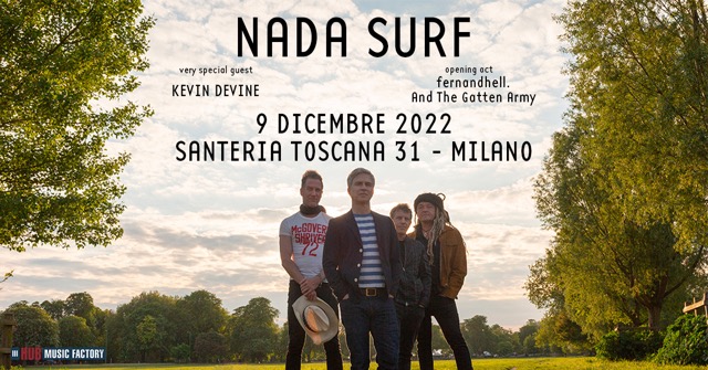 NADA SURF – una data in Italia a dicembre