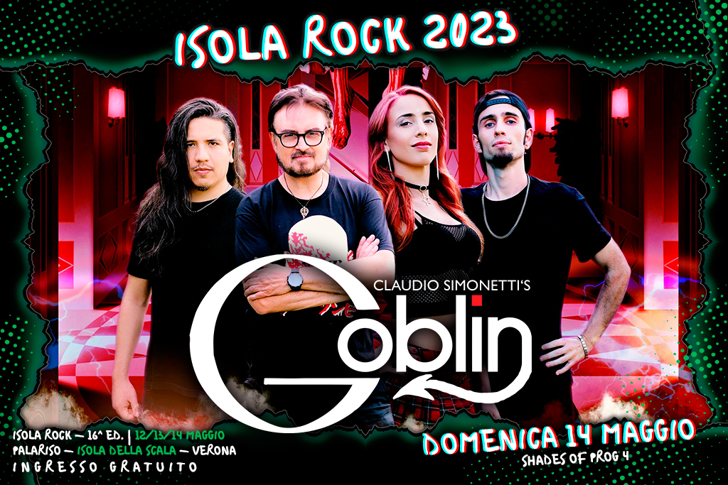 ISOLA ROCK 2023 – conferenza sul cinema Horror e live dei Goblin