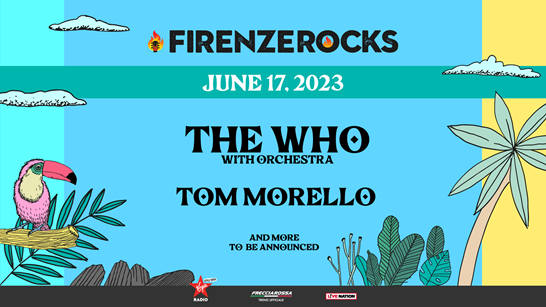 FIRENZE ROCKS – alla line-up del 17 giugno si aggiunge Tom Morello