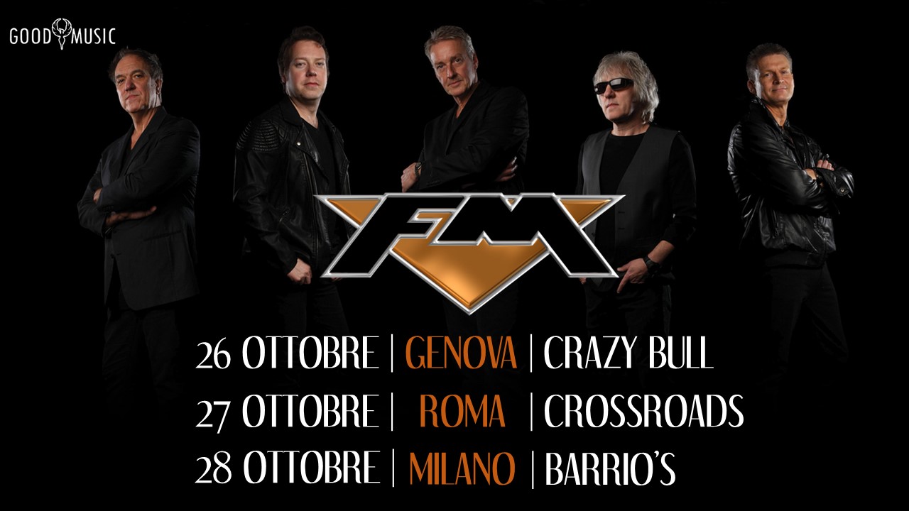 FM – un tour italiano ad ottobre