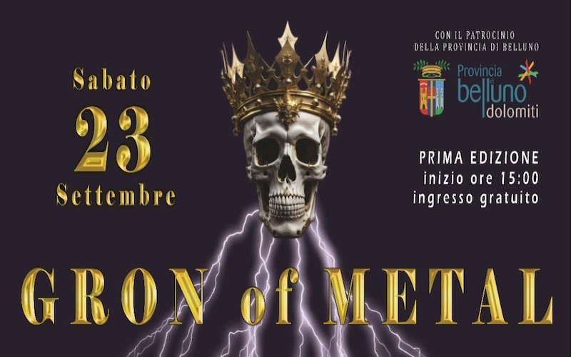 GRON OF METAL – presentato il nuovo Festival bellunese