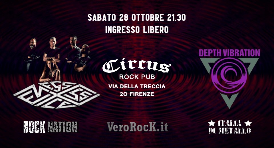 MESS EXCESS – con Depth Vibration live al Circus Rock Club