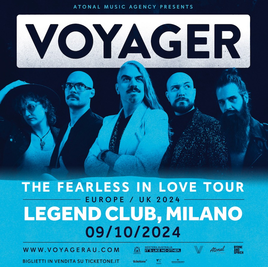 VOYAGER – riprogrammata la data di Milano a ottobre 2024