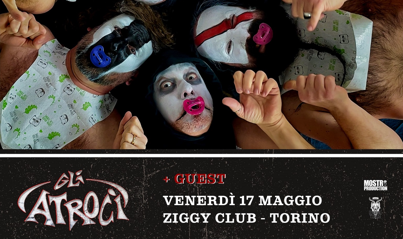 GLI ATROCI – una data allo Ziggy Club di Torino