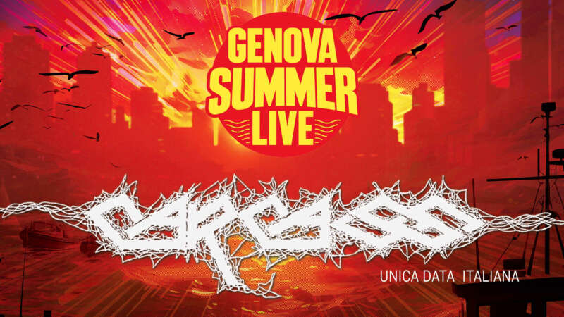 CARCASS – annunciati al Genova Summer Live 2024