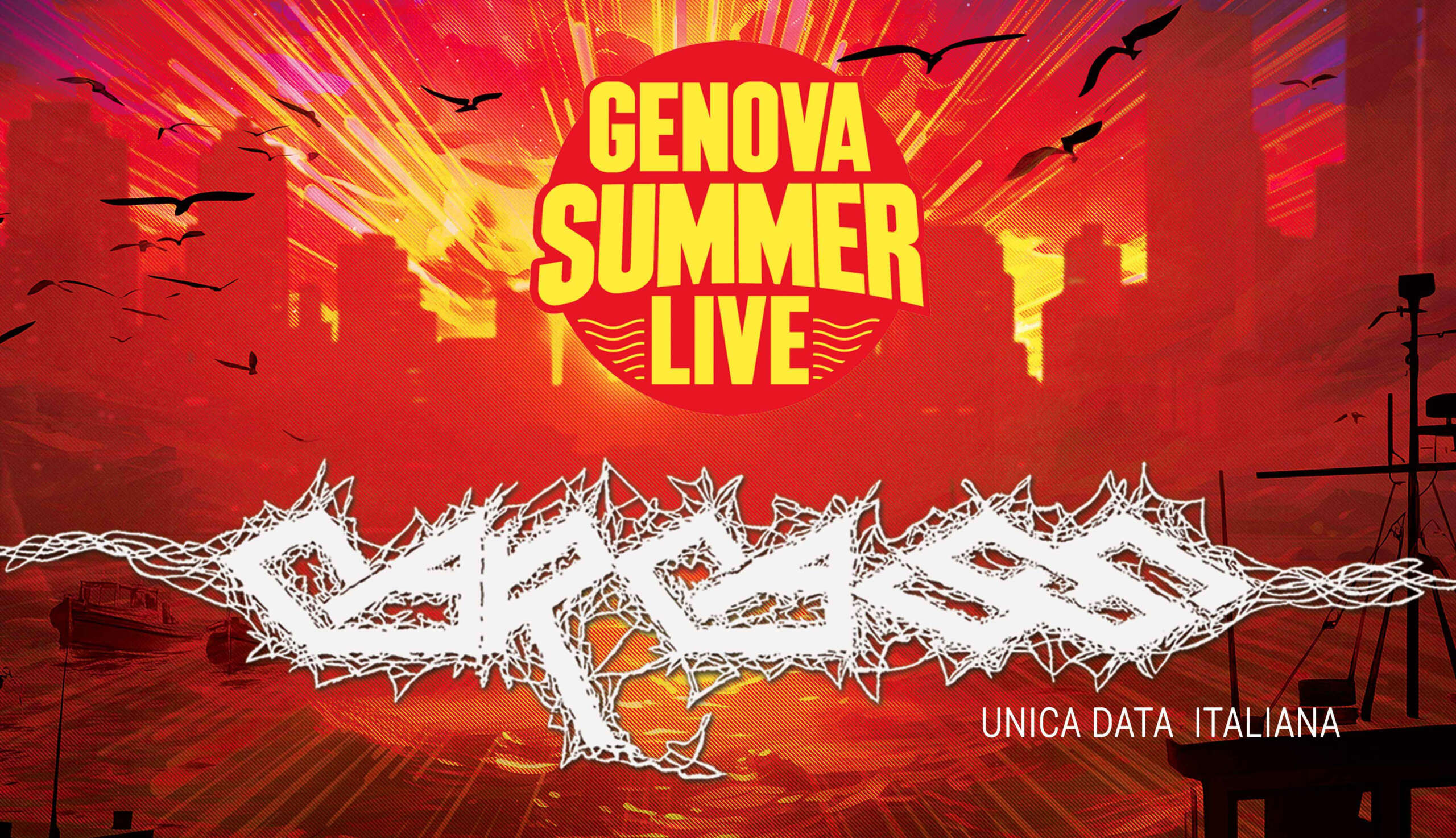 CARCASS – annunciati al Genova Summer Live 2024